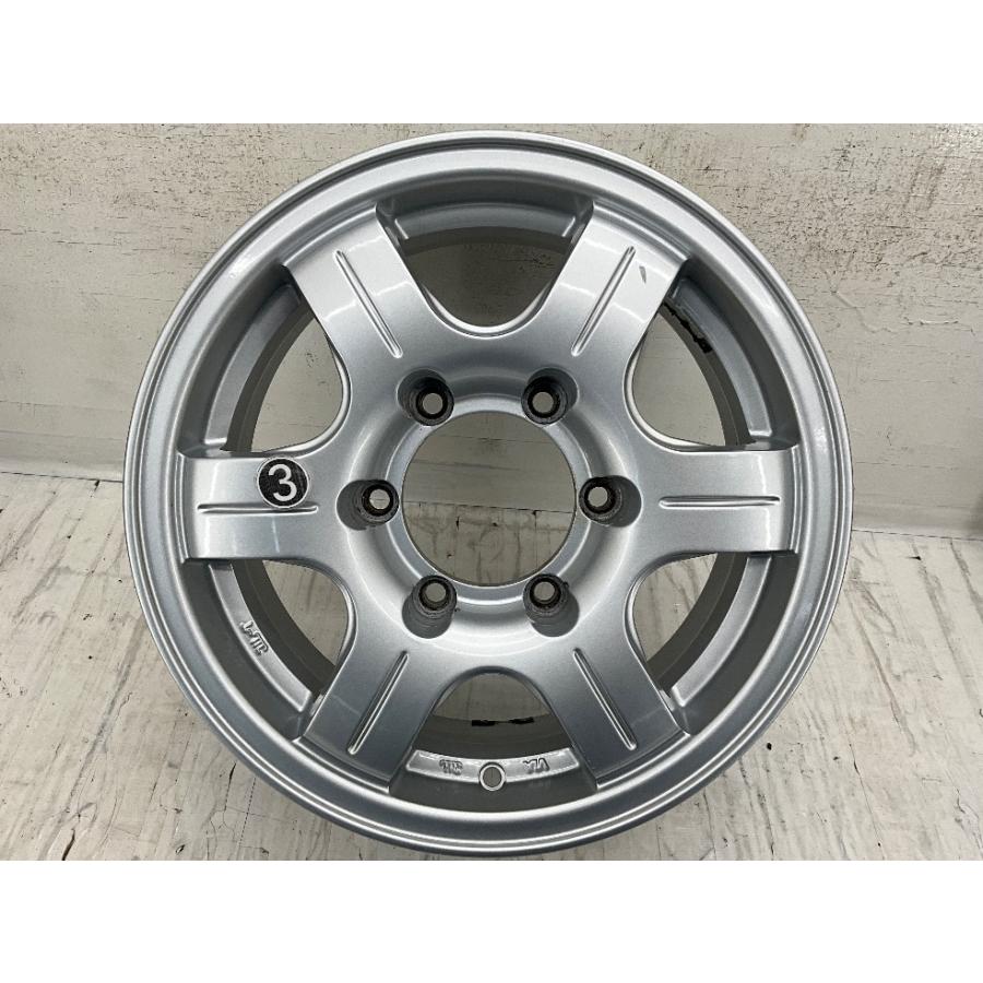 中古アルミホイール 4本セット 15×6JJ +33 6穴 PCD139.7 15インチ 社外