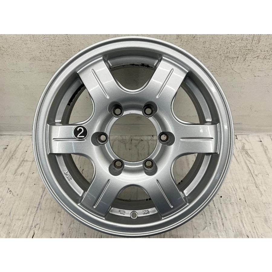 中古アルミホイール 4本セット 15×6JJ +33 6穴 PCD139.7 15インチ 社外