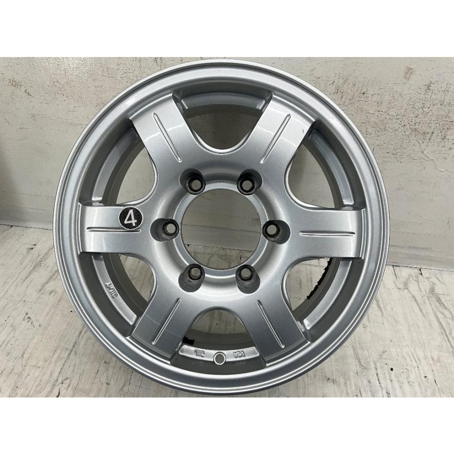 中古アルミホイール 4本セット 15×6JJ +33 6穴 PCD139.7 15インチ 社外 