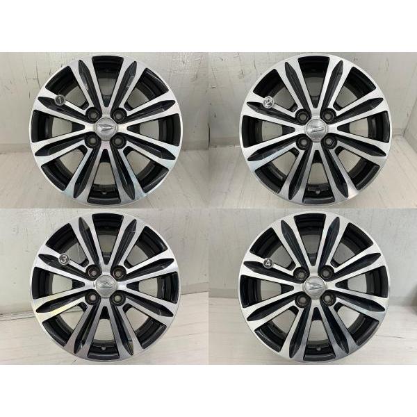 ダイハツ（DAIHATSU） 中古アルミホイール 4本セット 15×4.5J +45 4穴
