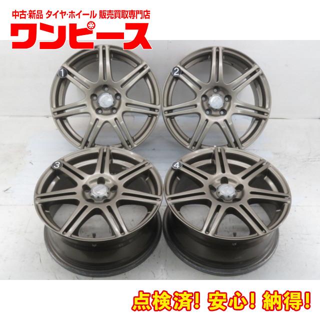 中古アルミホイール 4本セット インチ  5穴