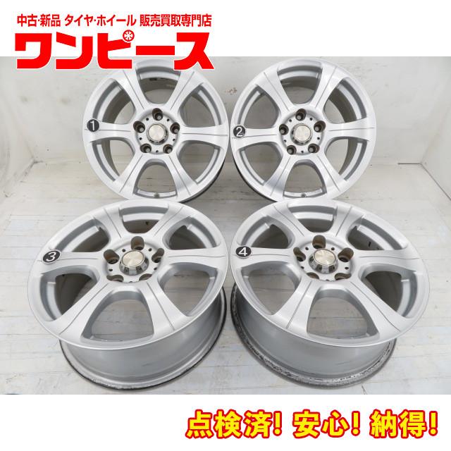 中古アルミホイール 4本セット 16インチ 16x7J +48 5穴 PCD114.3