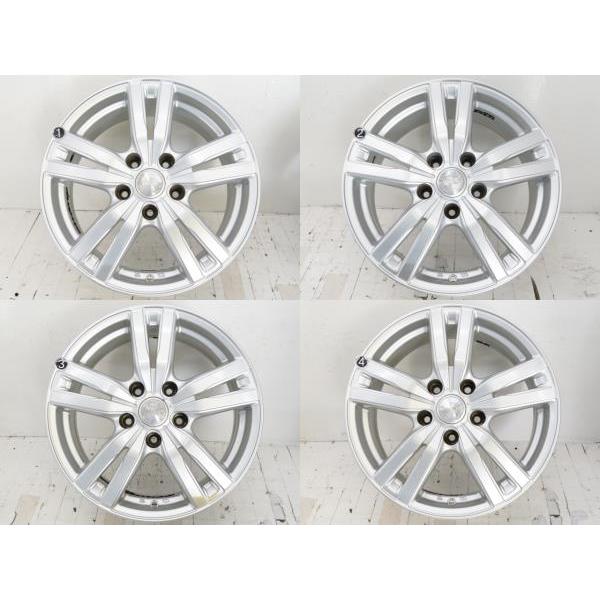 中古アルミホイール 4本セット 16インチ 16x6.5J +33 5穴 PCD114  