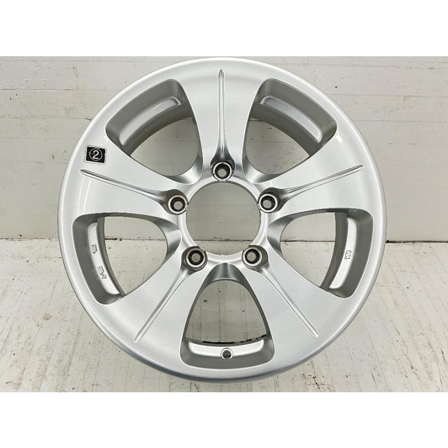 中古アルミホイール 4本セット 16×5.5JJ +19 5穴 PCD139.7 16インチ