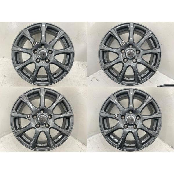 ホイールセット DUFACT 16×6.5J ガンメタ