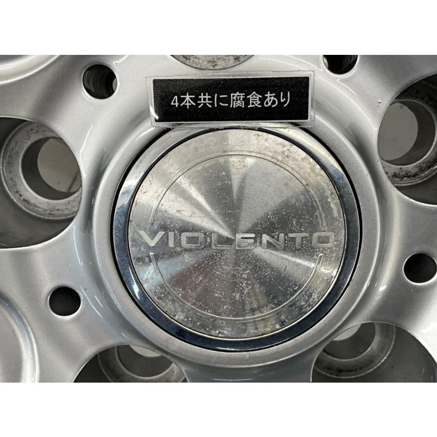 DUNLOP VIOLENTO ヴィオレント 社外ホイール 16インチ 4本 6.5