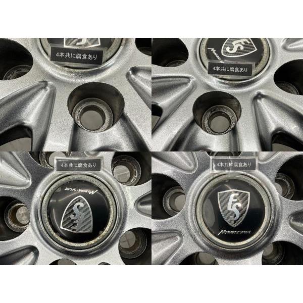 中古アルミホイール 4本セット 16×6.5J +38 5穴 PCD114.3 16インチ 