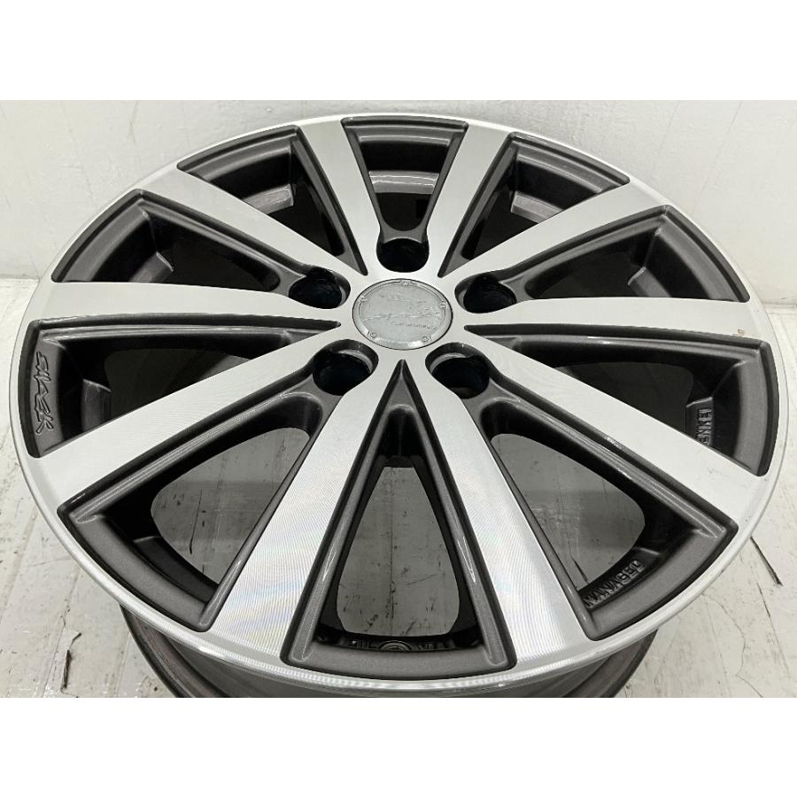a13】16インチ アルミホイール 16x6J＋43 5H-100 社外 中古 手渡し可