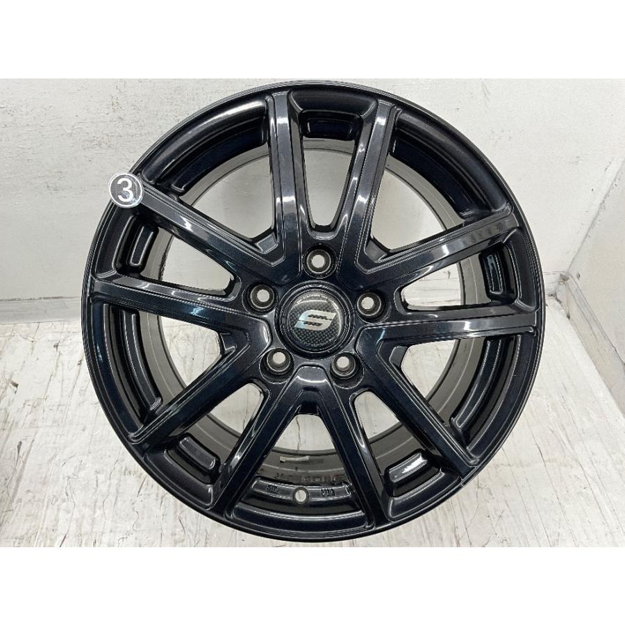 中古アルミホイール 4本セット 16×7J +55 5穴 PCD114.3 16インチ
