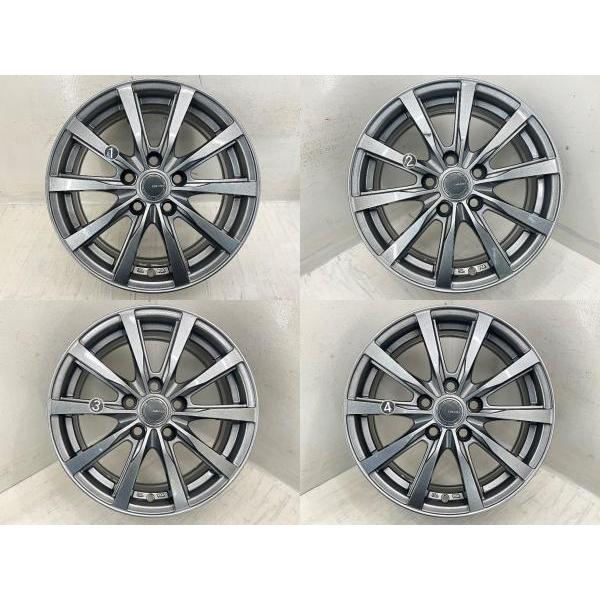 中古アルミホイール 4本セット 16×6.5J +38 5穴 PCD114.3 16インチ
