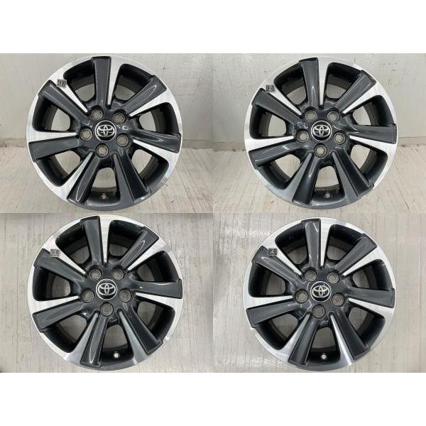 トヨタ（TOYOTA） 中古アルミホイール 4本セット 16×6J +50 5穴 PCD114 