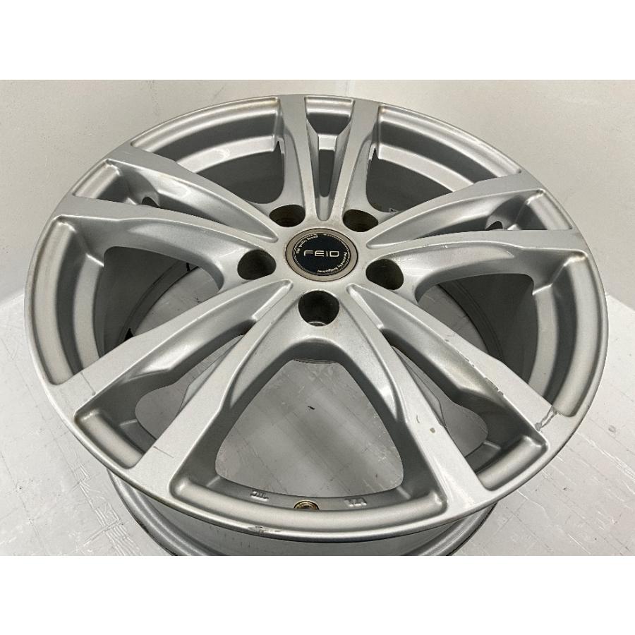 中古アルミホイール 4本セット 17×7J +38 5穴 PCD114.3 17インチ FEID
