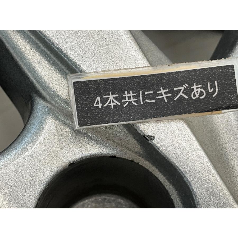 中古アルミホイール 4本セット 17×7J +38 5穴 PCD114.3 17インチ ZACK