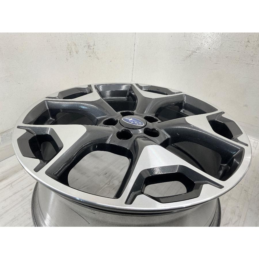 SUBARU（スバル） 中古アルミホイール 4本セット 17×7J +55 5穴 PCD100
