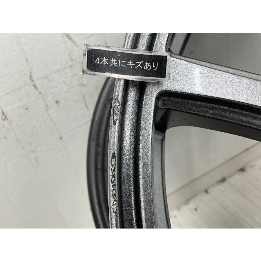 中古アルミホイール 4本セット 17×7J +48 5穴 PCD100 17インチ LOXARNY 