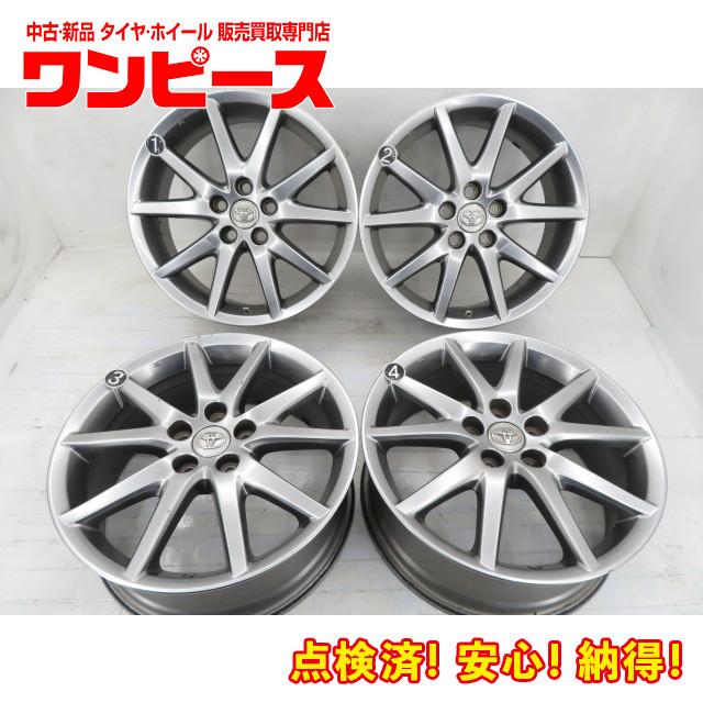 中古アルミホイール 4本セット 18インチ 18x7J +51 5穴 PCD114.3