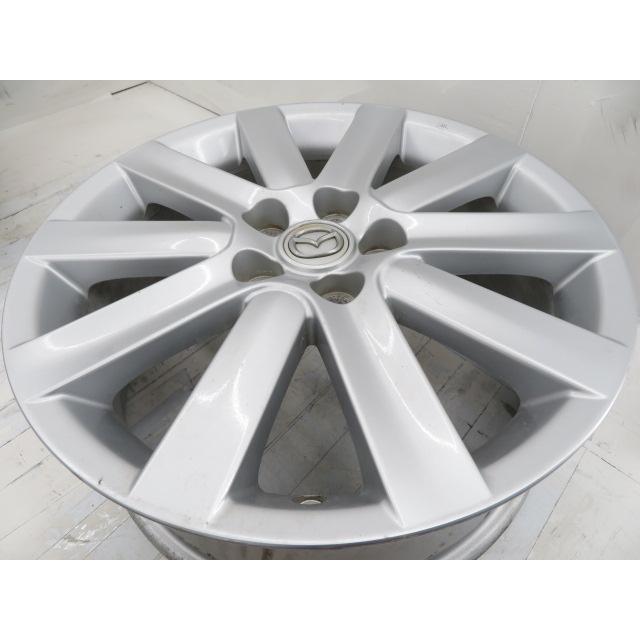 中古アルミホイール 4本セット 18インチ 18x7J +52.5 5穴 PCD114.3 マツダ純正 MAZDA 送料無料（沖縄、離島除く）a14480｜onepiecetire｜04