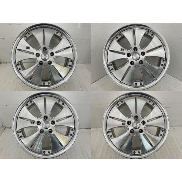 中古アルミホイール 4本セット 18×7.5JJ +42 5穴 PCD114.3 18インチ 