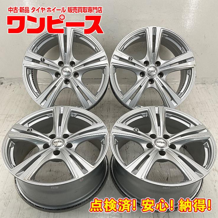 中古アルミホイール 4本セット 18×8J +35 5穴 PCD114.3 18インチ 
