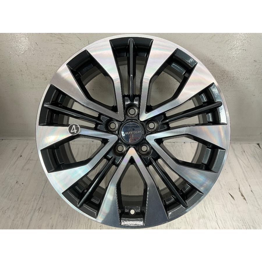 日産（NISSAN） 中古アルミホイール 4本セット 18×7J +45 5穴 PCD114.3 