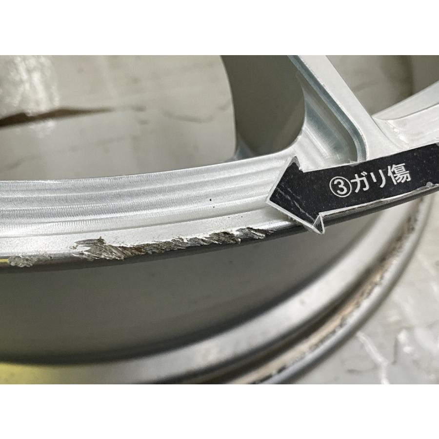 中古アルミホイール 4本セット 18×8J +45 5穴 PCD112 18インチ TWS