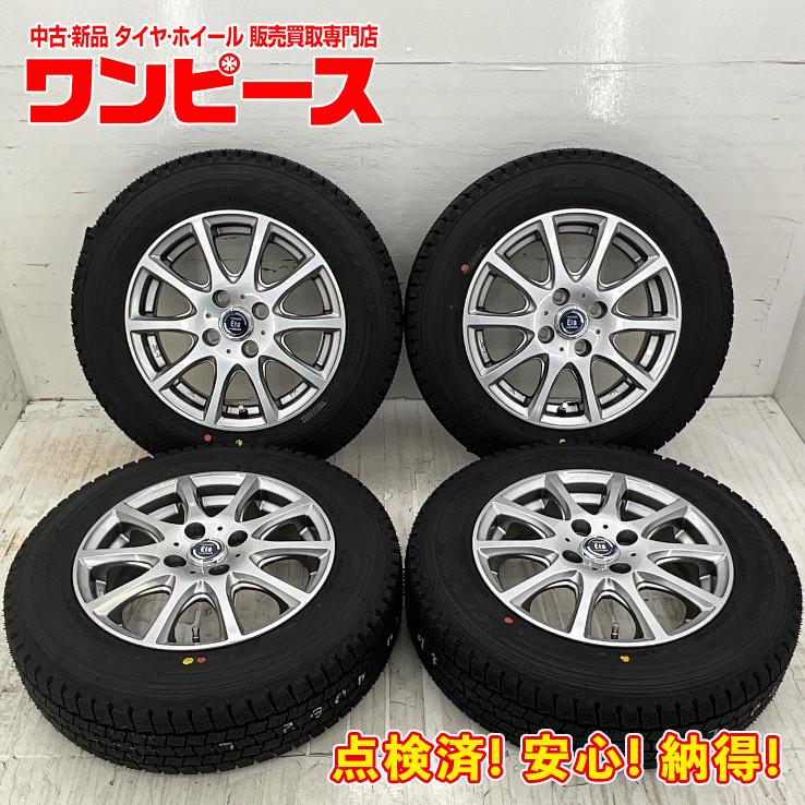 アイスナビ CARGO プロボックス 新品タイヤホイールセット 155/80R14