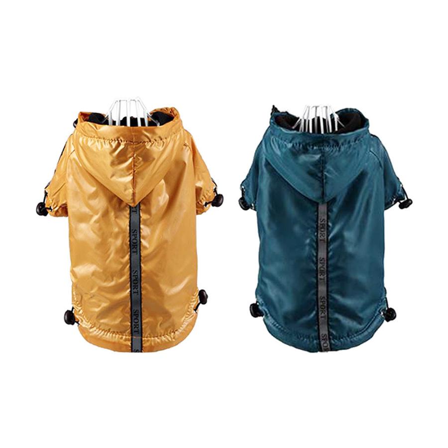 犬用 レインコート 犬服 防水 防寒 ポンチョ アウトドア 内側フリース レインポンチョ B011sowqoy Oneplace雑貨店 通販 Yahoo ショッピング