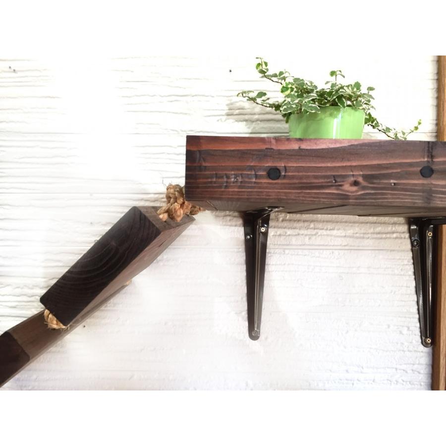 木製 ネコ用 吊り橋 キャットウォーク　セミオーダー 