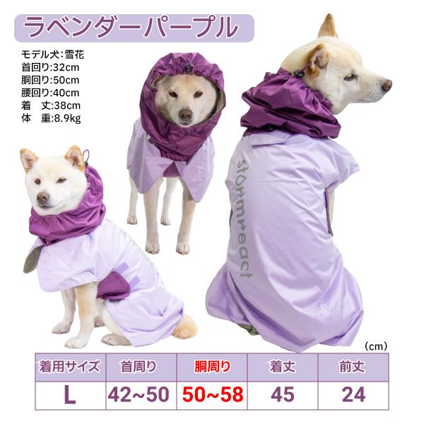iDog 犬 レインコート 柴犬 中型犬 犬用レインコート 犬服 豆柴 完全