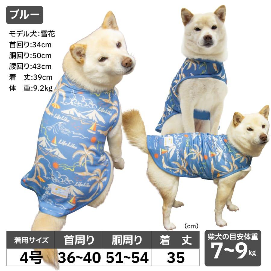 昭和レトロチックな「あそび着」青色　犬服ハンドメイド　犬の洋服　∞TuTu∞ 昭和レトロチックな「あそび着」青色犬服ハンドメイド犬の洋服∞TuTu∞