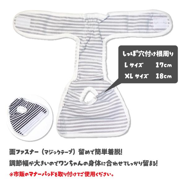 犬 マナーウェア 犬用品 メス マナーパンツ 柴犬 中型犬 生理