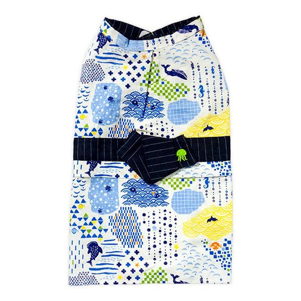 犬服 夏 甚平 着物 柴犬 豆柴 中型犬 犬用品 浴衣 お祭り 和まりん甚平 Pq 柴犬の服屋さん One歩 通販 Yahoo ショッピング