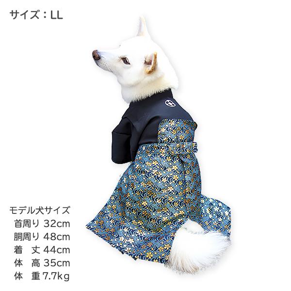 犬服 着物 柴犬 豆柴 中型犬 愛犬用袴 西陣織 金襴 男の子 One歩オリジナル 高級袴 小桜 お正月や結婚式等お祝い事に T H001 柴犬の服屋さん One歩 通販 Yahoo ショッピング