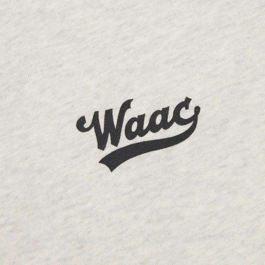 新品 WAAC ロゴ ライン スウェット WMTBW22704 【公式通販】