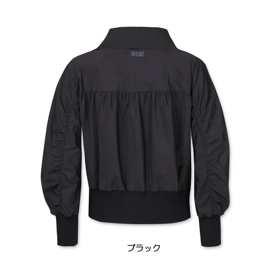 WAAC ワック WAAC WOMENS トリコットタフタハーフジップ 072254065