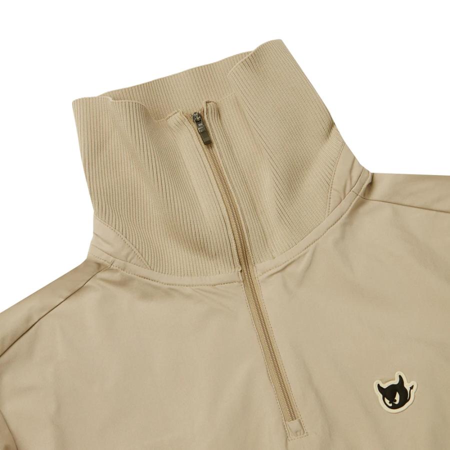 WAAC ワック WAAC WOMENS トリコットタフタハーフジップ 072254065