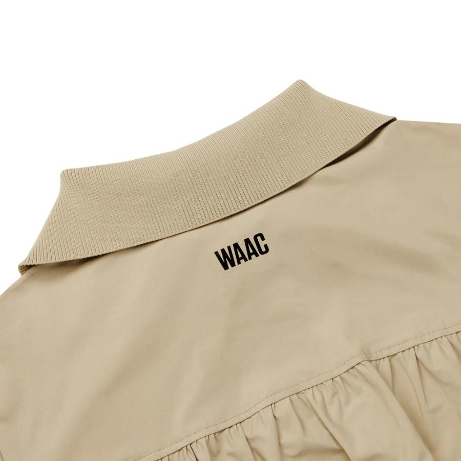 WAAC ワック WAAC WOMENS トリコットタフタハーフジップ 072254065
