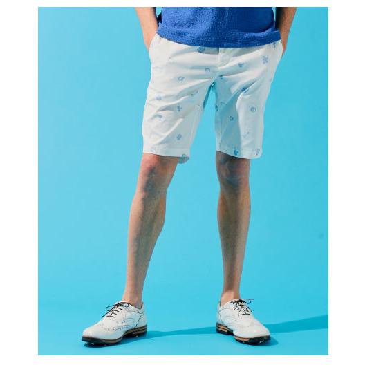 tovho トヴホ フラワー PT シャツ クール サッカー ショート パンツ