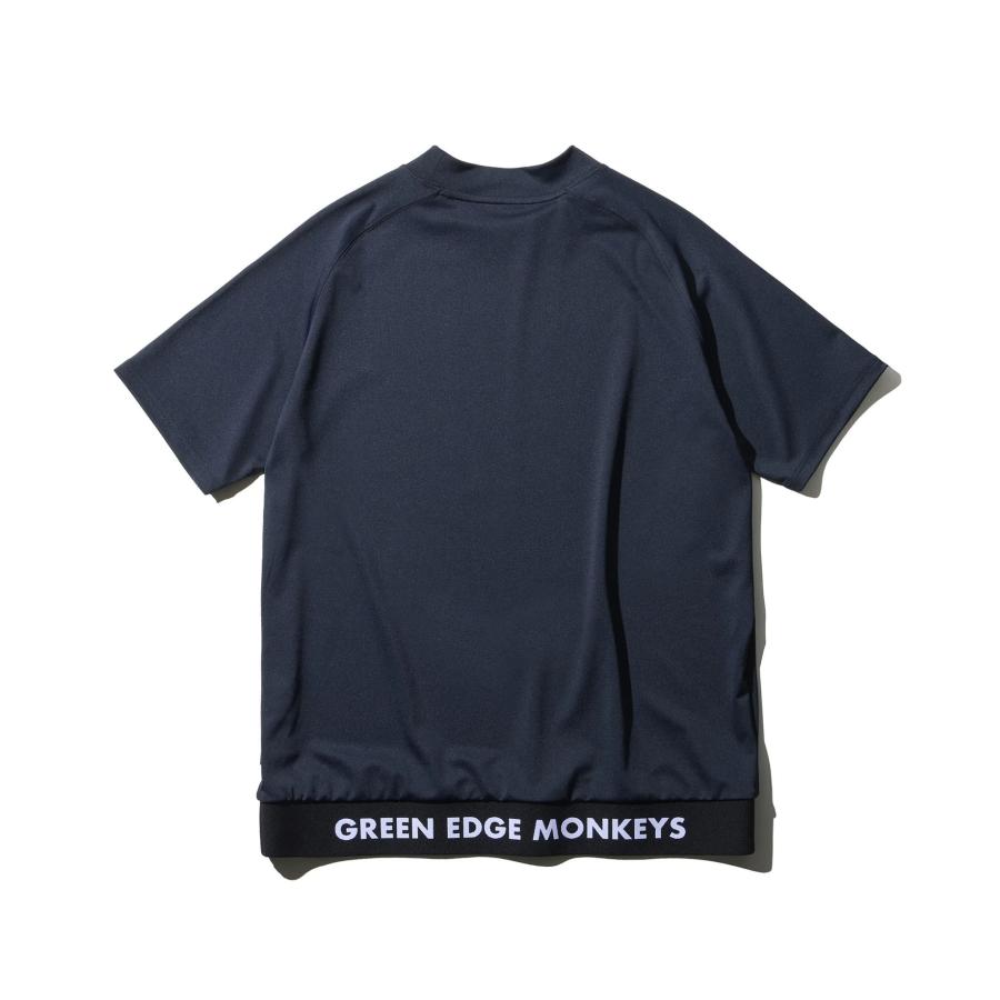 【GREEN EDGE MONKEYS】グリーンエッジモンキーズ Ribbed hem mock neck モックネックシャツ 60353003 |  | 01