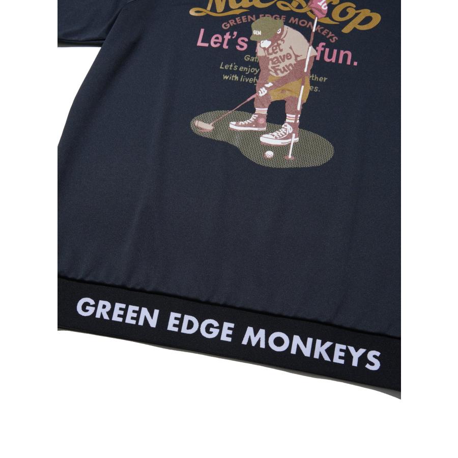 【GREEN EDGE MONKEYS】グリーンエッジモンキーズ Ribbed hem mock neck モックネックシャツ 60353003 |  | 03