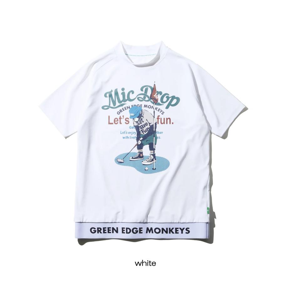 【GREEN EDGE MONKEYS】グリーンエッジモンキーズ Ribbed hem mock neck モックネックシャツ 60353003 |  | 04