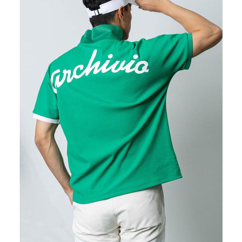 archivio（アルチビオ） メンズ UV速乾ドルマンポロシャツ A569403