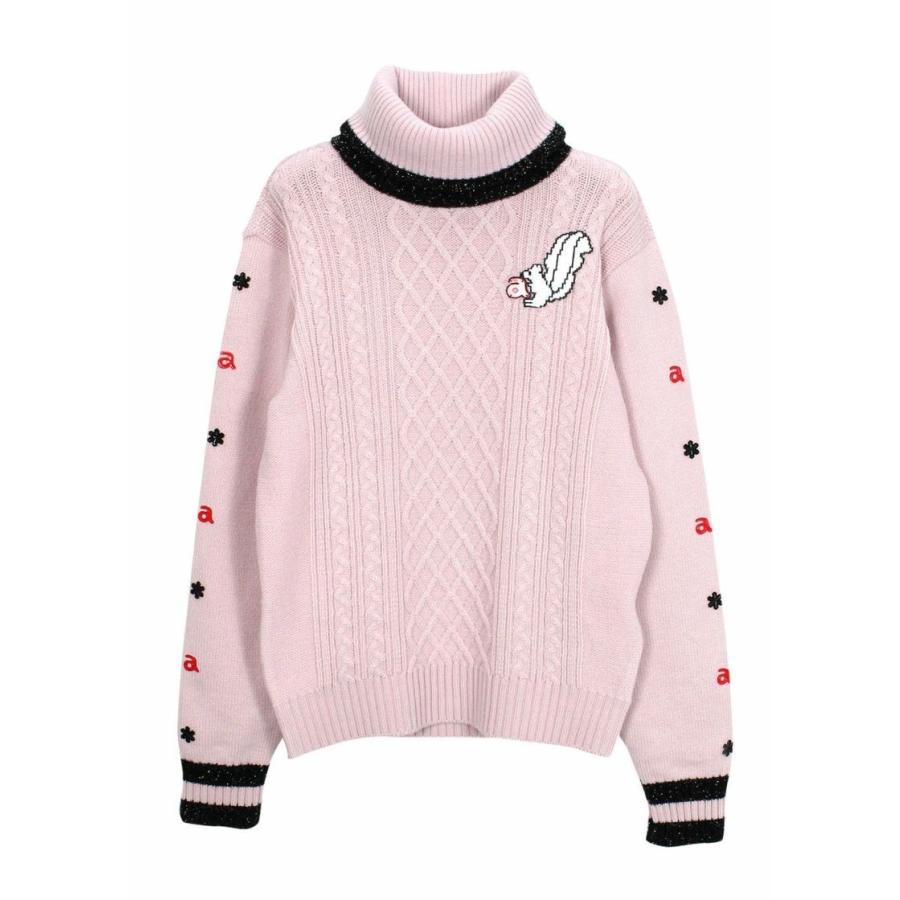 archivio（アルチビオ） レディス ゴルフ タートルニット A918017