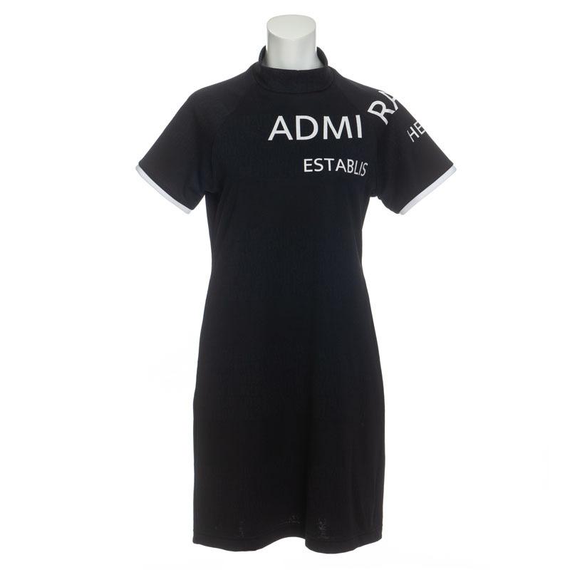 アドミラル Admiral 22年春夏 レディース ゴルフ ロゴメッシュジャガード ワンピース ゴルフショップ ワンピース Adla244