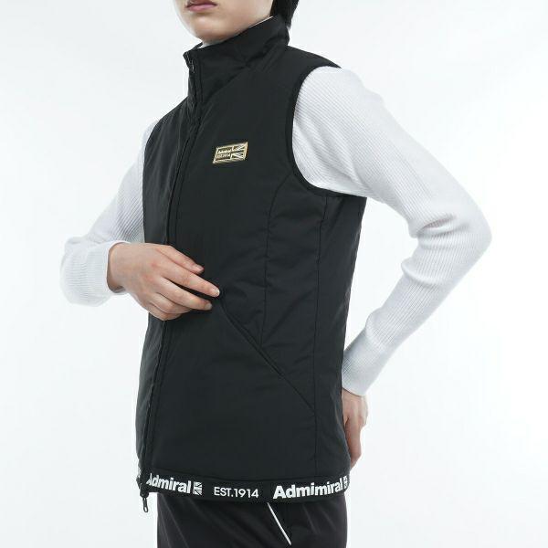 Admiral レディース フリースコンビリバーシブルベストブラック ￼ Admiral レディース フリースコンビリバーシブルベストブラック