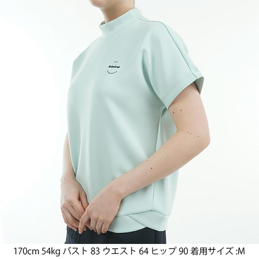 アドミラルゴルフ　レディース　モックネック　シャツ　半袖　S Admiral Golf（アドミラルゴルフ） アドミラル Admiral レディース