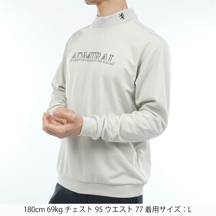 アドミラル  Admiral  メンズ ゴルフ ホカタッチ モックネックスウェット ADMA586 | Admiral Golf | 01