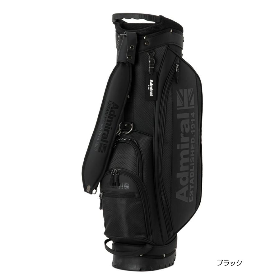 未使用　レクサス　アドミラル　キャディバッグ　ゴルフバッグ　ブラック Admiral Golf（アドミラルゴルフ） アドミラル Admiral ゴルフ
