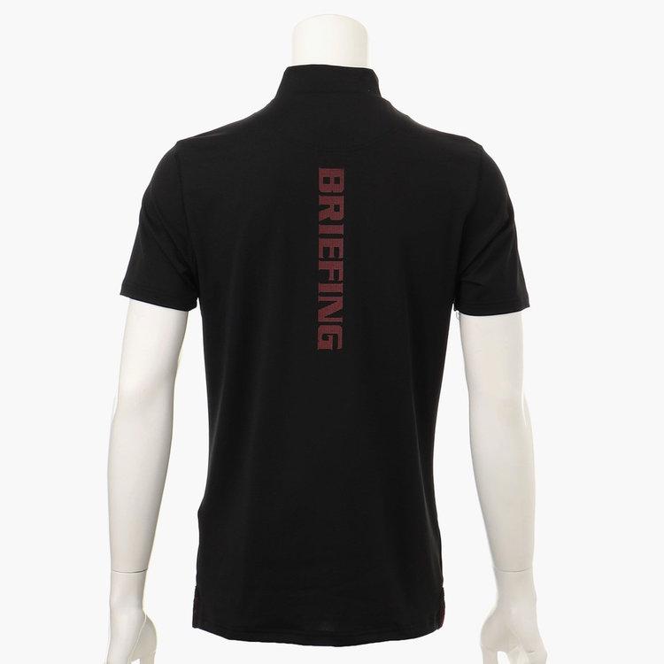 BRIEFING GOLF モックネック半袖 Size:L BBG231M05 BRIEFING GOLF ブリーフィング ゴルフ MENS TOUR HIGH NECK