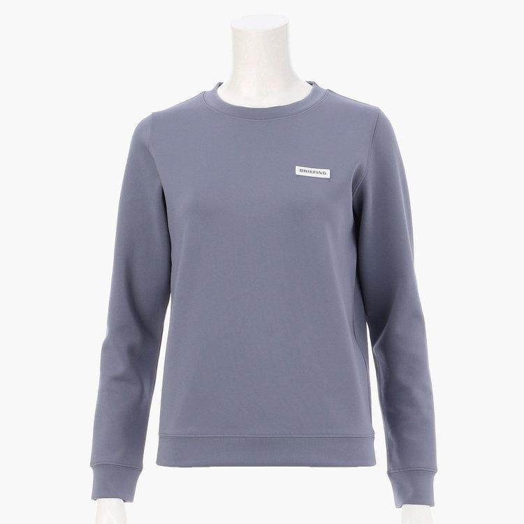 ブリーフィング BRIEFING  ゴルフ  レディース  WOMENS 3D LOGO CREW NECK  トレーナー  BBG231W06｜onepoint｜02